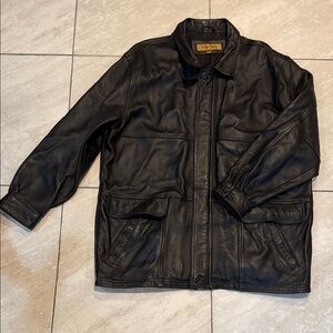 Men's Black LeatherJacket